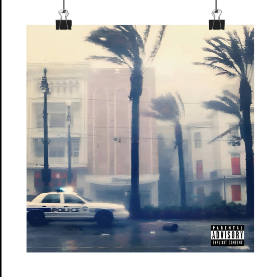 SuicideBoys I Want to Die in New Orleans Album Cover Poster SuicideBoys I Want to Die in New Orleans Album Cover Poster