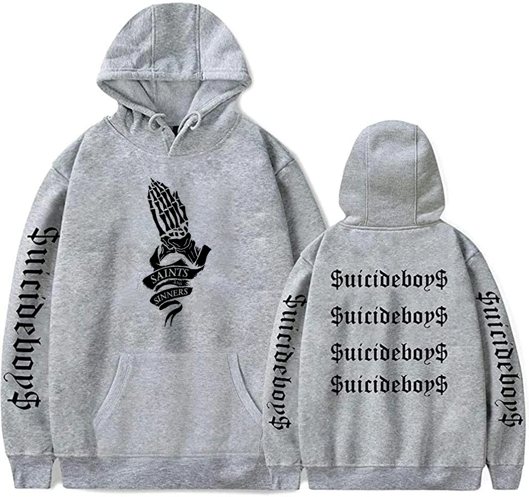 $uicideboy$ Hoodie Hip Hop Vintage Goths Print $uicideboy$ Hoodie Hip Hop Vintage Goths Print